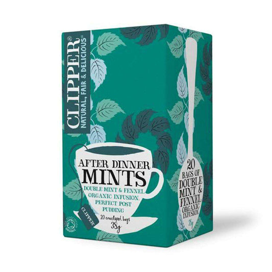 Clipper Organic After Dinner Mints 20 Envelopes - 38g