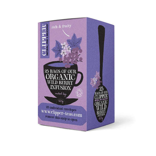 Clipper Organic Infusion Berry Burst 25 Envelopes - 62g