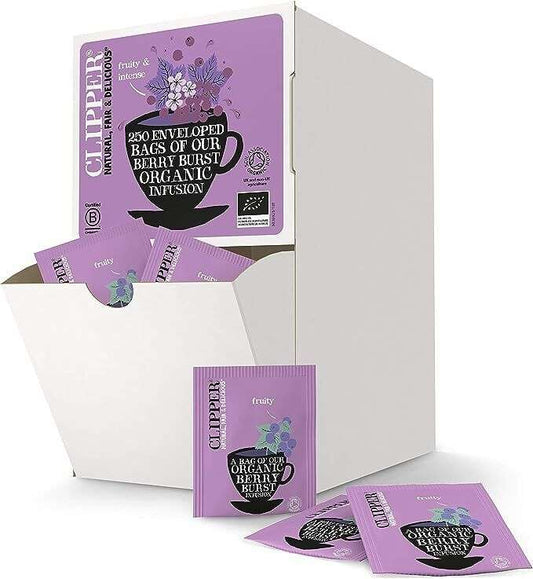 Clipper Organic Infusion Berry Burst 250 Envelopes - 625g