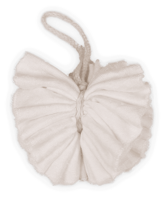 Eco Bath Bamboo Bath Pouf - 1pc