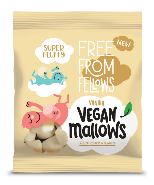10 x Free From Fellows Vanilla Mallows - 105g