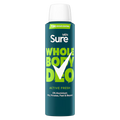 6 x Sure Men Whole Body Active Fresh - 150ML