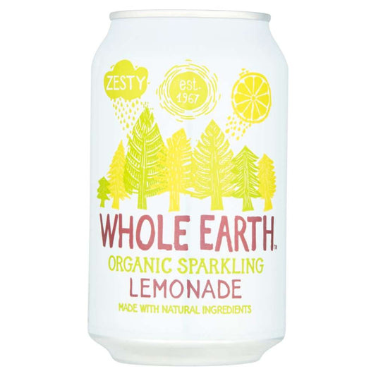 24 x Whole Earth Sparkling Lemonade - 330ml