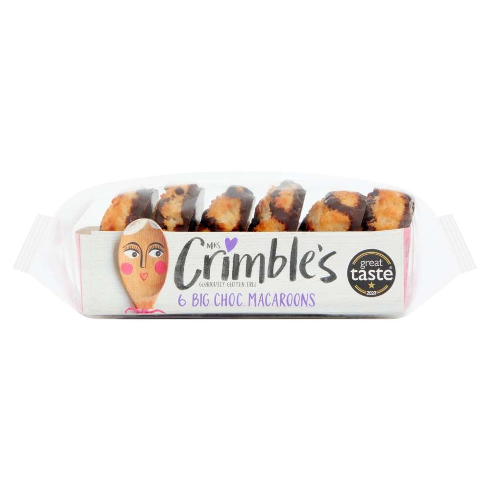 Mrs Crimbles Large Chocolate Macaroons - 195g