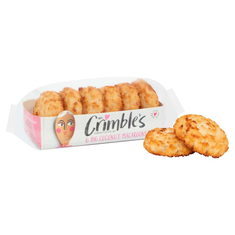 Mrs Crimbles Large Coconut Macaroons - 180g