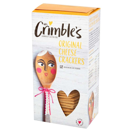 Mrs Crimbles Original Cheese Crackers - 125g