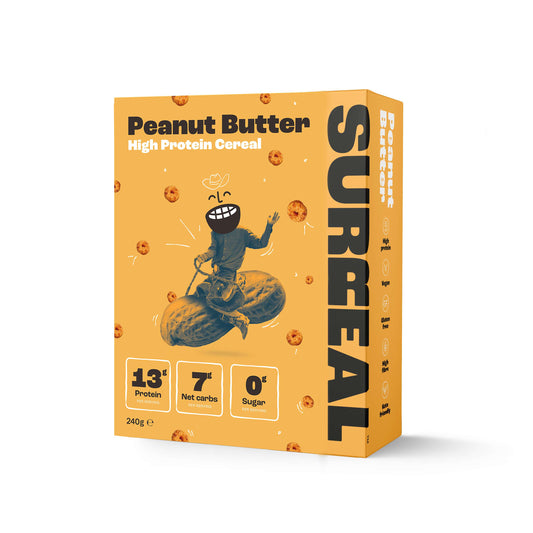 Surreal Peanut Butter flavoured High protein cereal - 240g