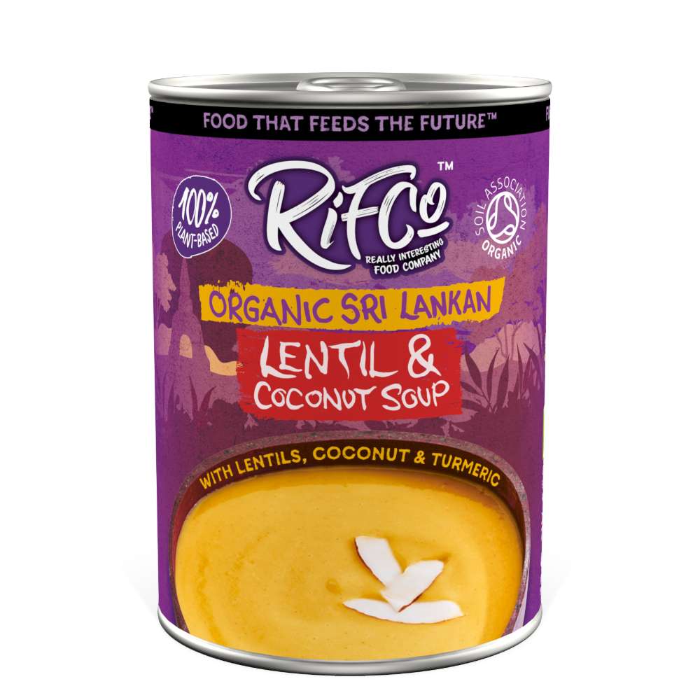 RIFCo Organic Sri Lankan Lentil & Coconut Soup - 400g