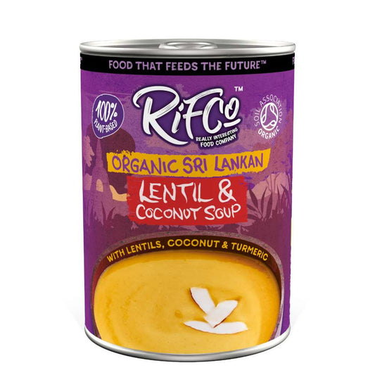 RIFCo Organic Sri Lankan Lentil & Coconut Soup - 400g