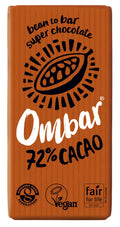 10 x Ombar 72% Cacao - 35g