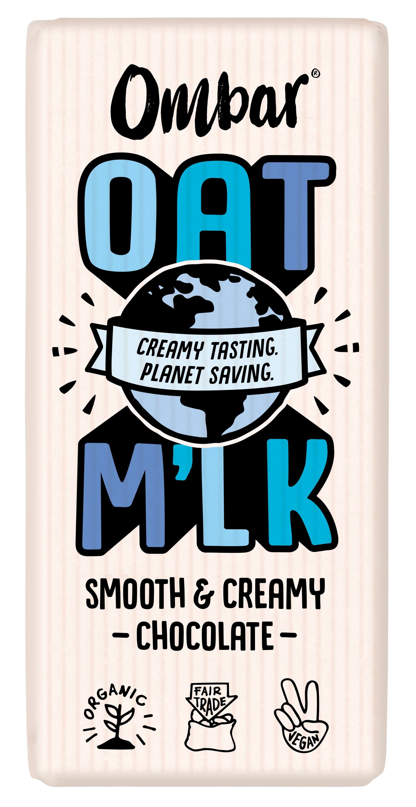 10 x Ombar Oat M'lk Smooth & Creamy - 70g