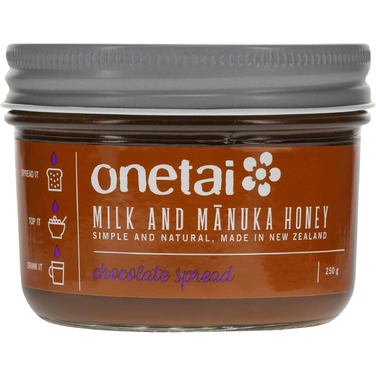 Onetai Milk and Manuka Honey Chocolate - 250g