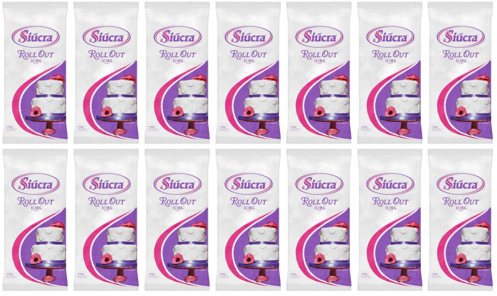 14 x Siúcra Roll Out Icing 454G