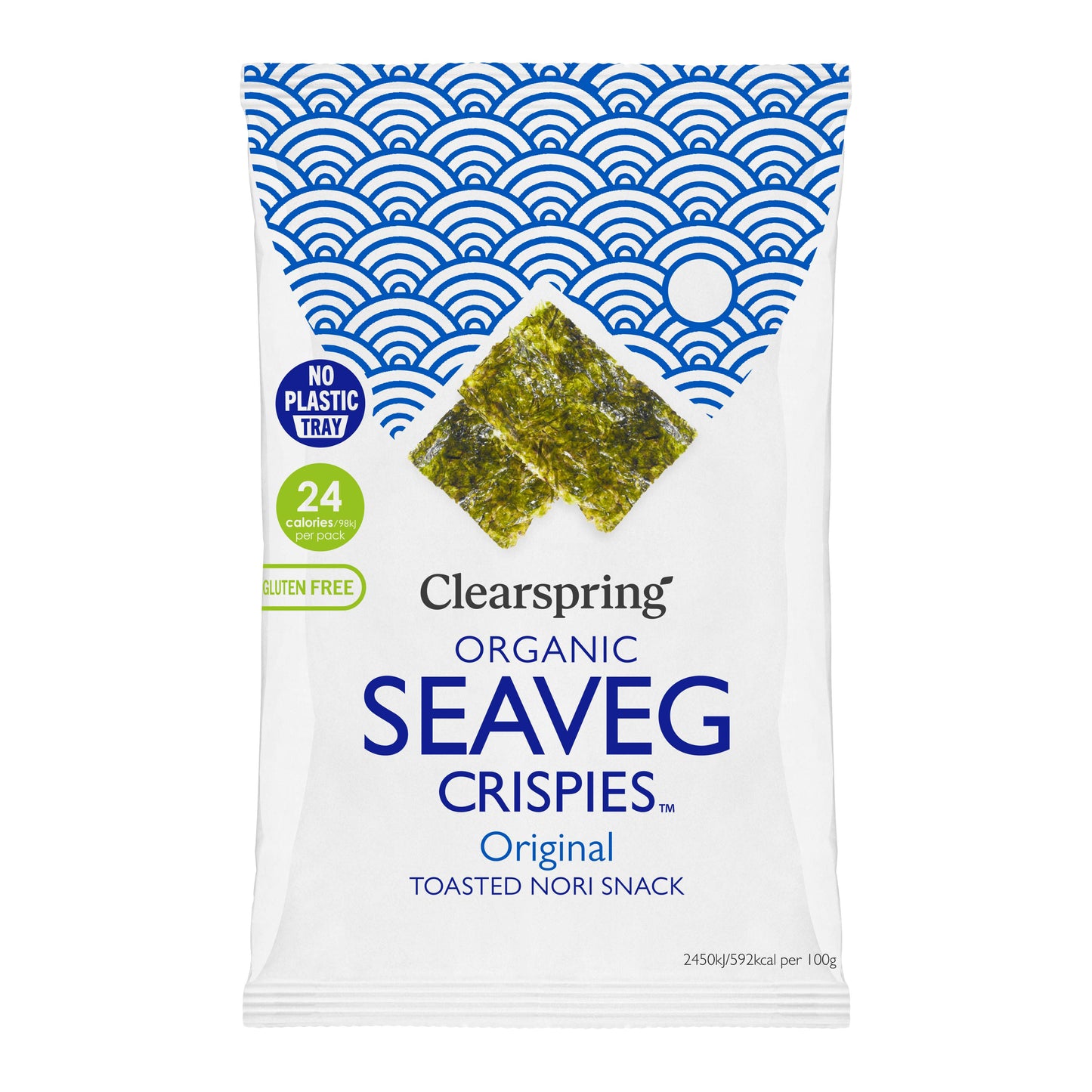Clearspring Organic Seaveg Crispies - Original - 4g