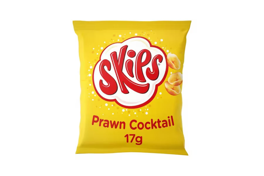 30 x Kp Skips Prawn Cocktail - 17GM