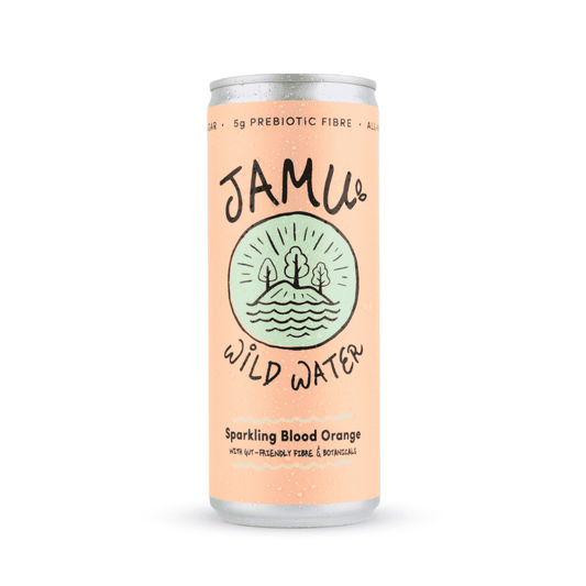 12 x Jamu Wild Water Natural Sparkling Blood Orange - 250ml