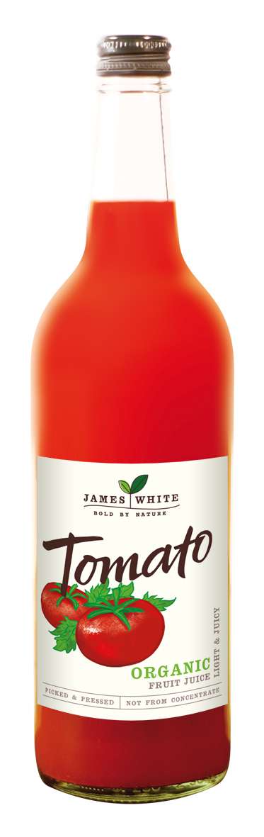 6 x James White Organic Tomato Juice - 750ml