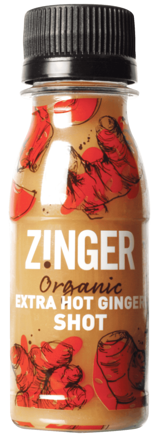 15 x James White Organic Xtra Ginger Zinger Shot - 70ml