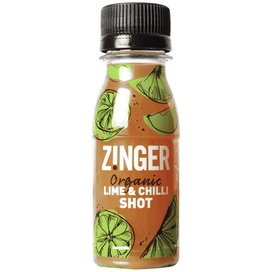 15 x James White Organic Lime & Chilli zinger shot - 70ml