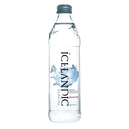 24 x Icelandic Glacial Sparkling Water - 330ml