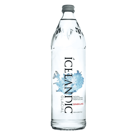 12 x Icelandic Glacial Sparkling Water - 750ml