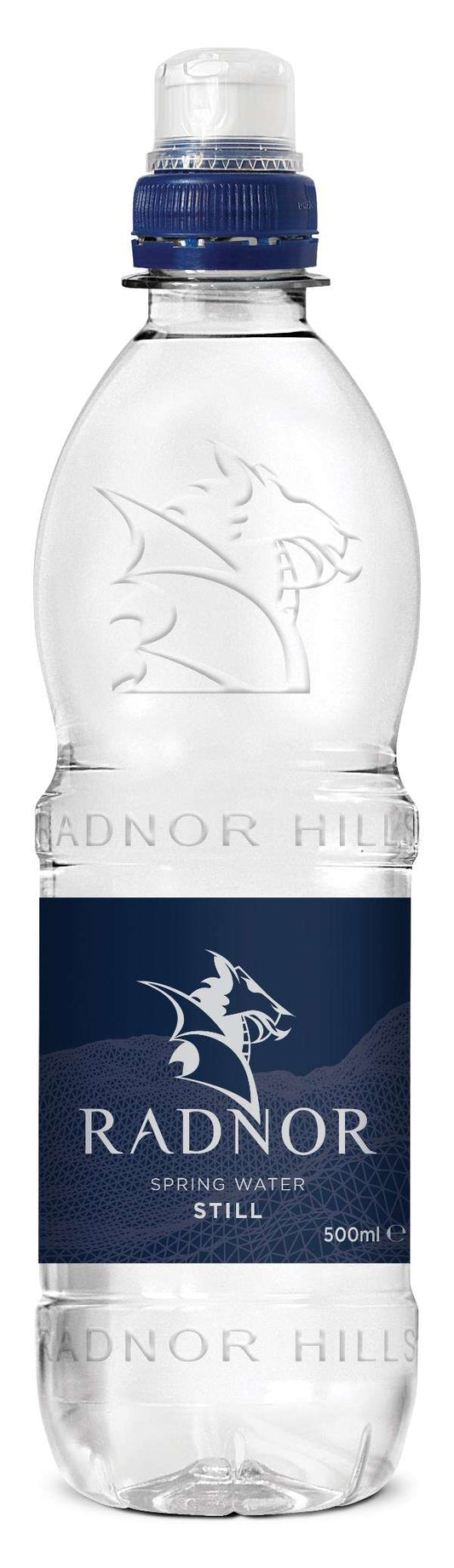 24 x Radnor Hills Still Sports Cap Natural Spring Water - 500ml