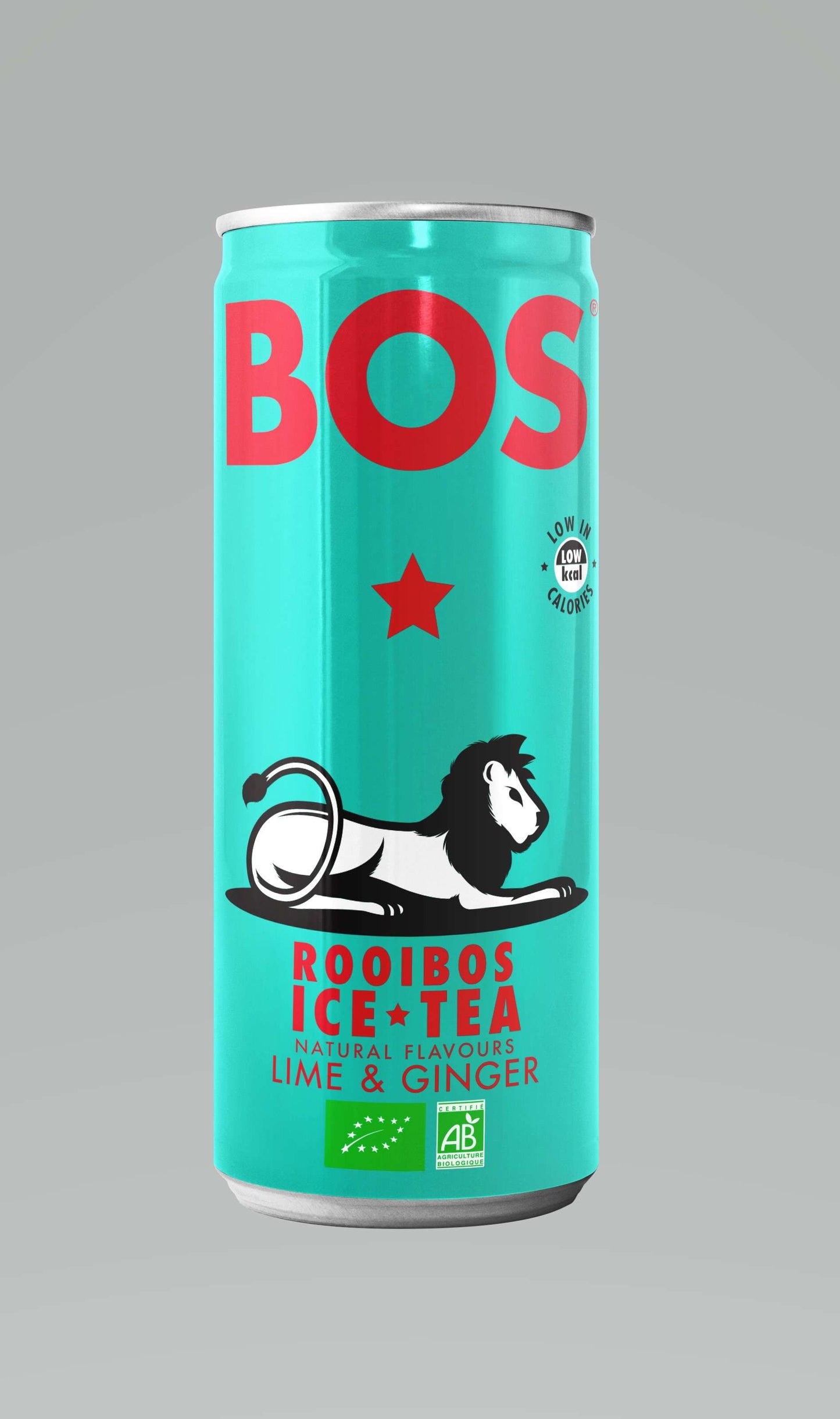 12 x BOS IceTea Lime&Ging - 250ml