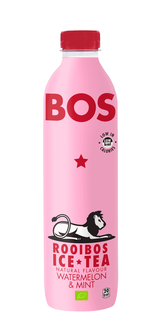 6 x BOS Ice Tea WtrMln Mint - 1000ml