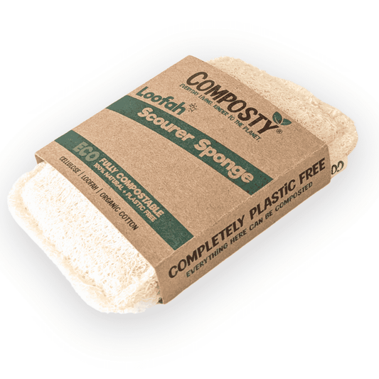 Composty Loofah All-in-One Sponge - Single - 1pc