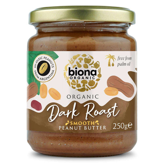 Biona High Oleic Peanut Butter Org Smooth Sea salt - 250g