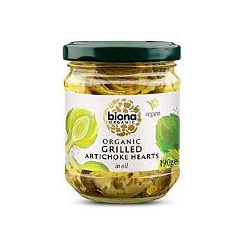 Biona Grilled Artichoke Quarters Organic - 190g