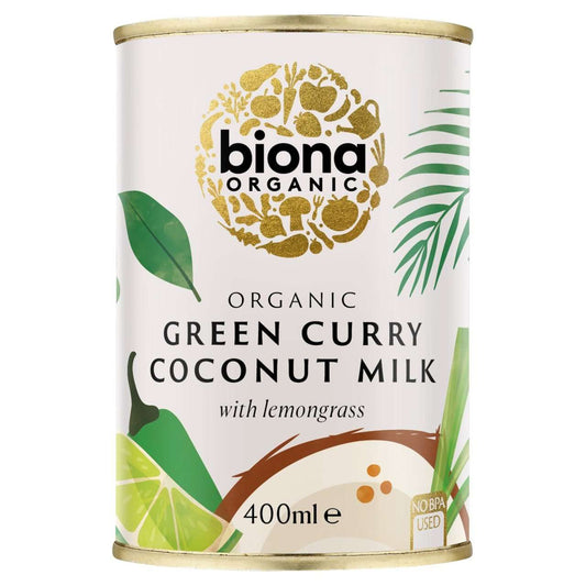Biona Coconut Milk Green Curry Organic - 400ml
