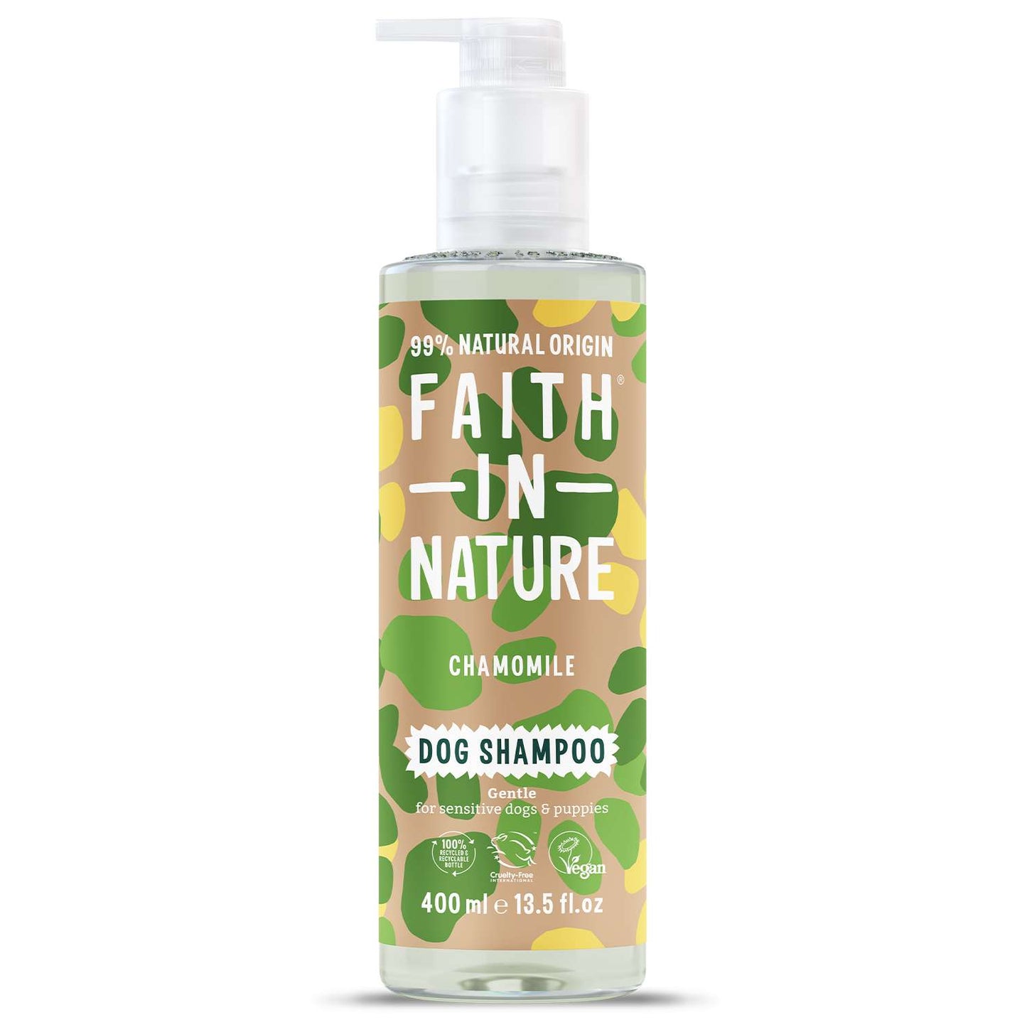 Faith In Nature Dog Shampoo - Chamomile - 400ml