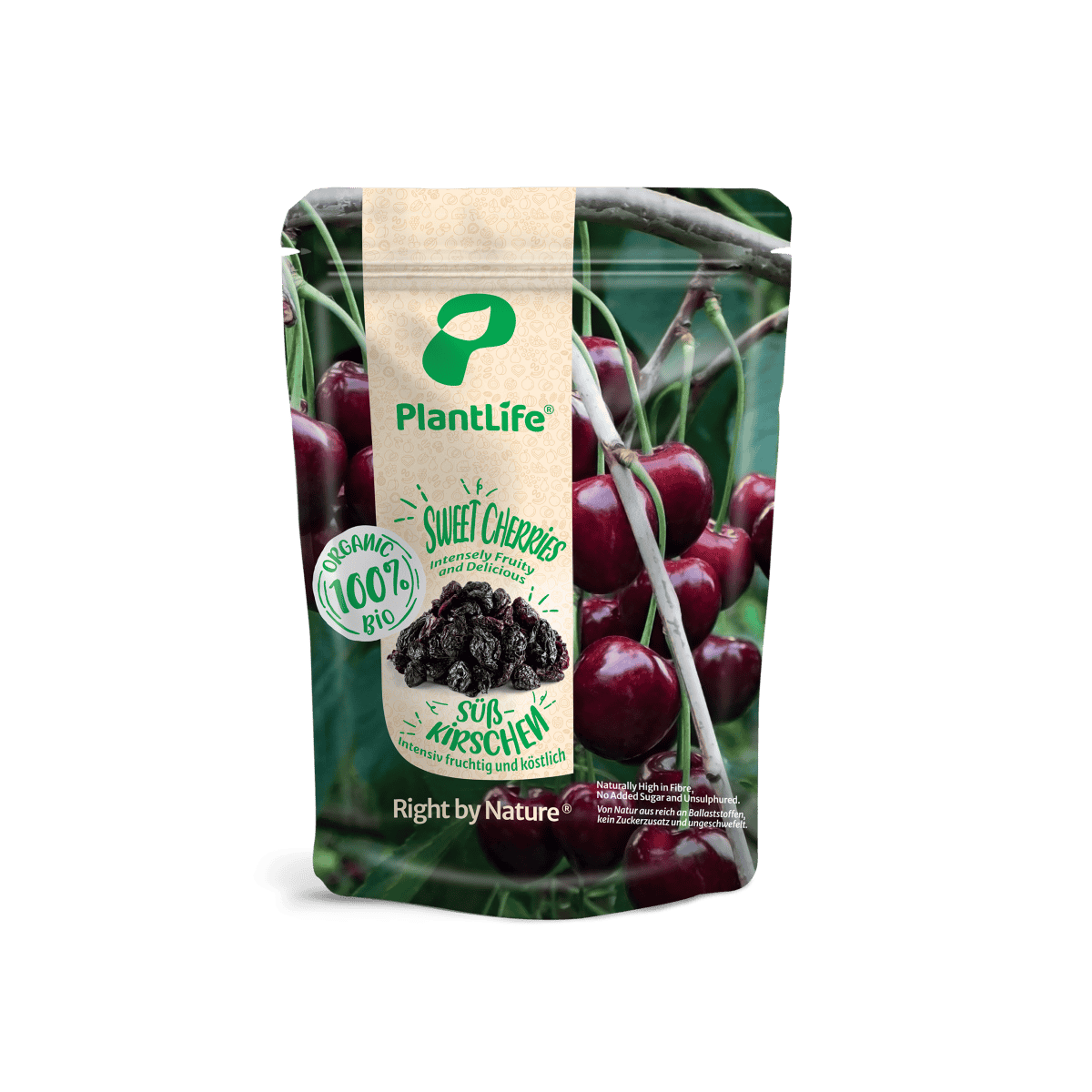 PlantLife Organic Sweet Cherries - 80g
