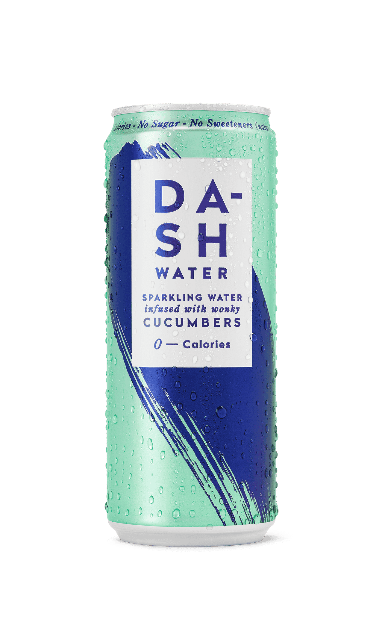 12 x Dash Water Sparkling Cucumber - 330ml