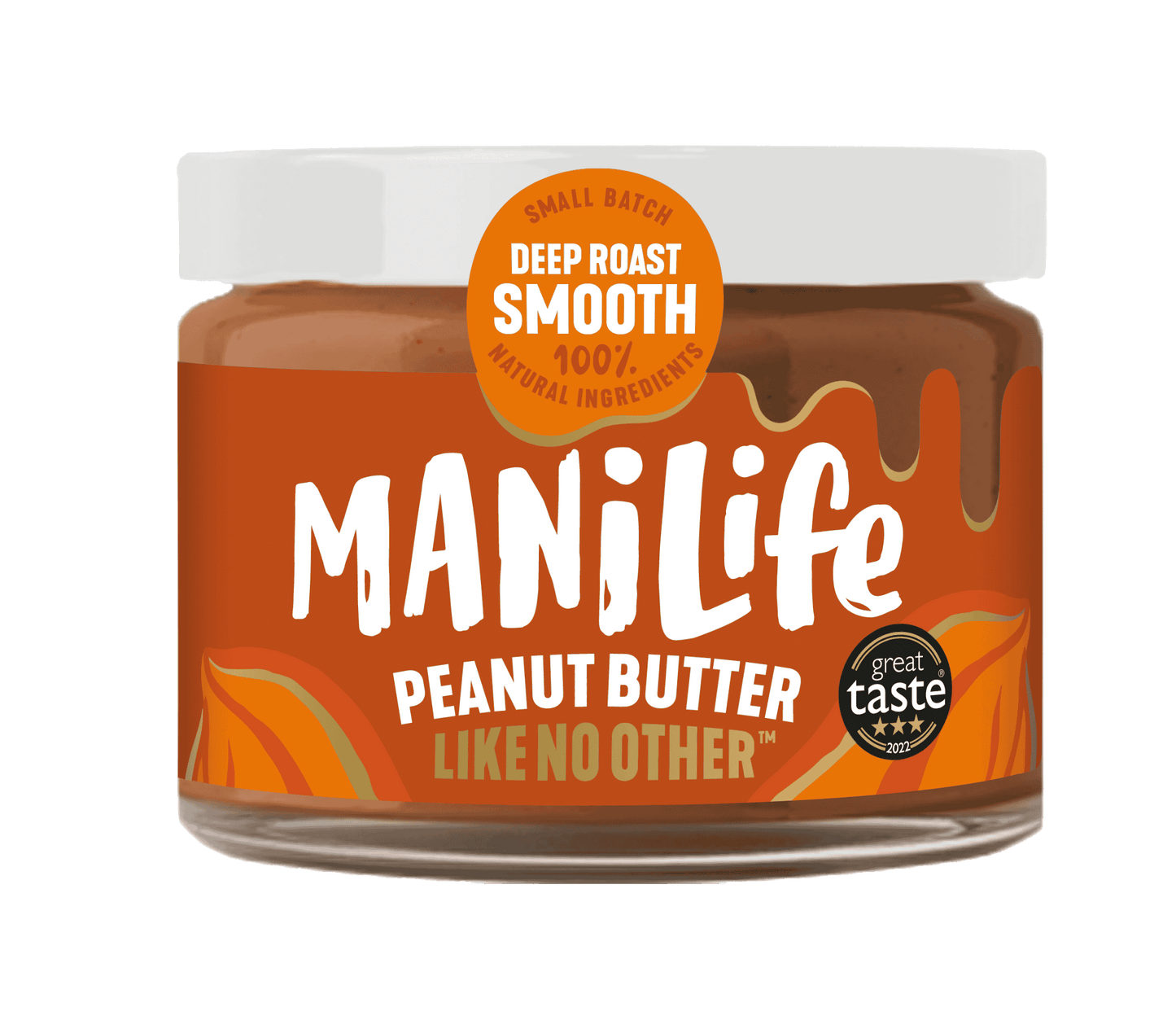 ManiLife Deep Roast Smooth Peanut Butter - 275g