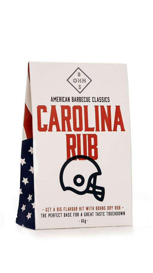 6 x Bohns Carolinas Rub American Classic Rub - 60g