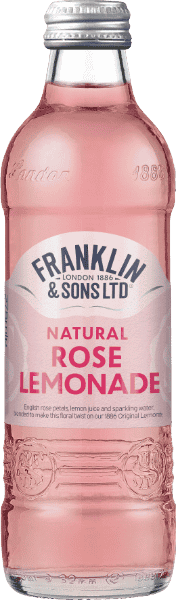 12 x Franklin & Sons Rose Lemonade - 275ml