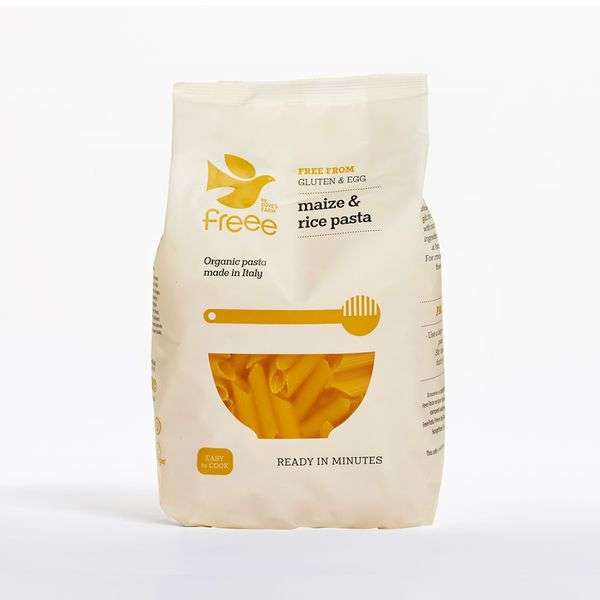 8 x Freee GF Organic Maize & Rice Penne Pasta - 500g