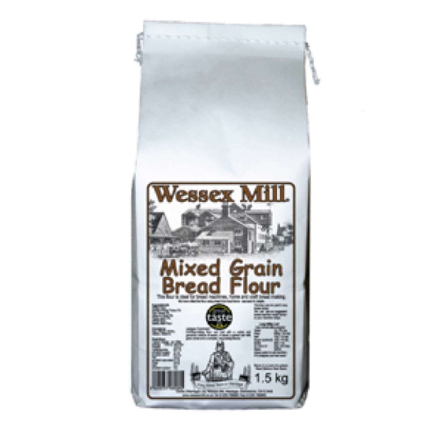 5 x Wessex Mill Mixed Grain Bread Flour - 1.5kg