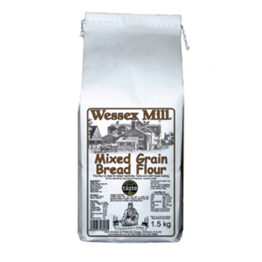 5 x Wessex Mill Mixed Grain Bread Flour - 1.5kg