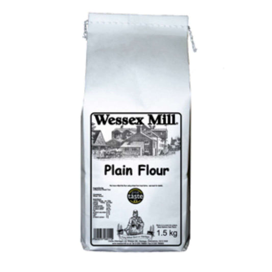 5 x Wessex Mill Plain Flour - 1.5kg