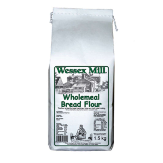 5 x Wessex Mill Wholemeal Bread Flour - 1.5kg