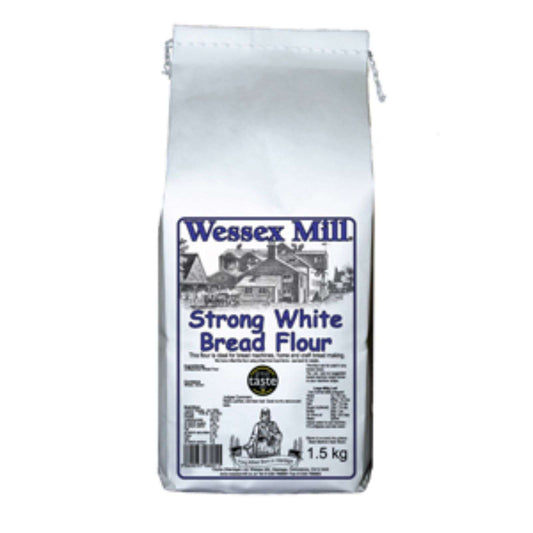 5 x Wessex Mill Strong White Bread Flour - 1.5kg