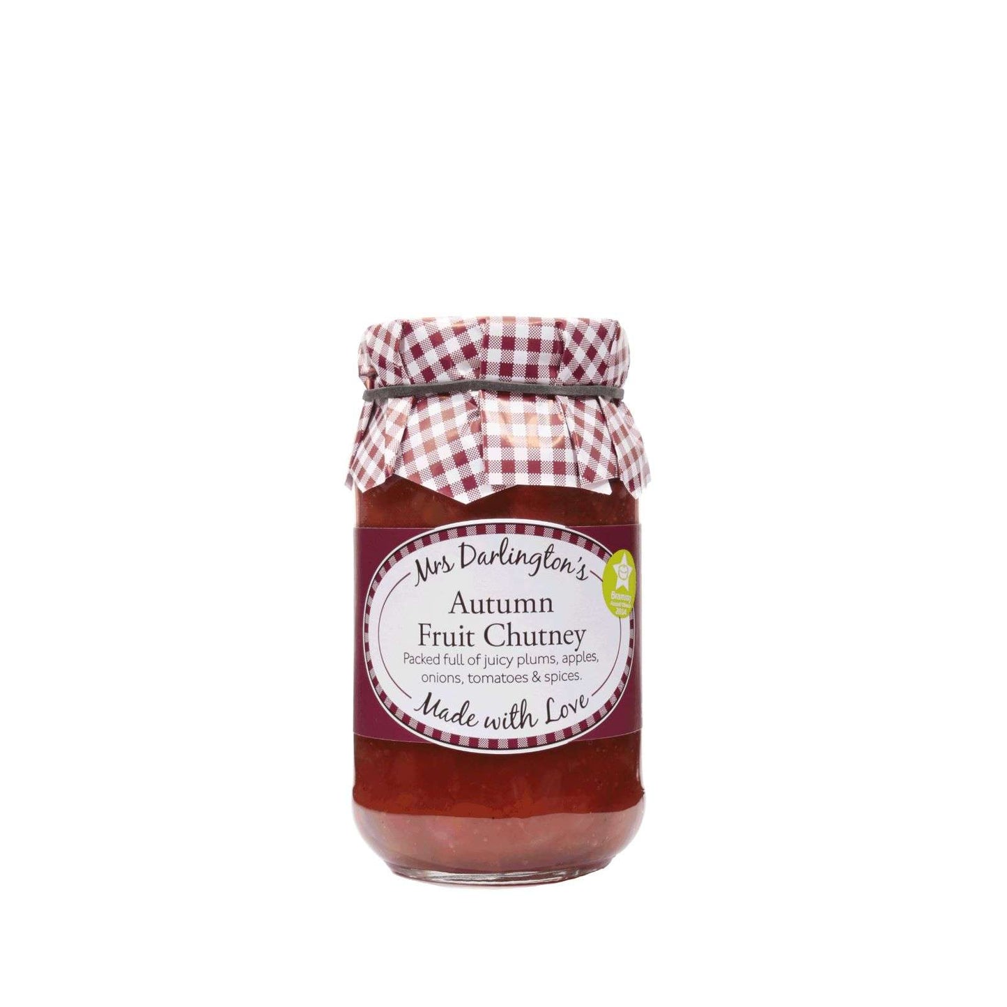 6 x Mrs Darlington's Autumn Fruit Chutney - 312g