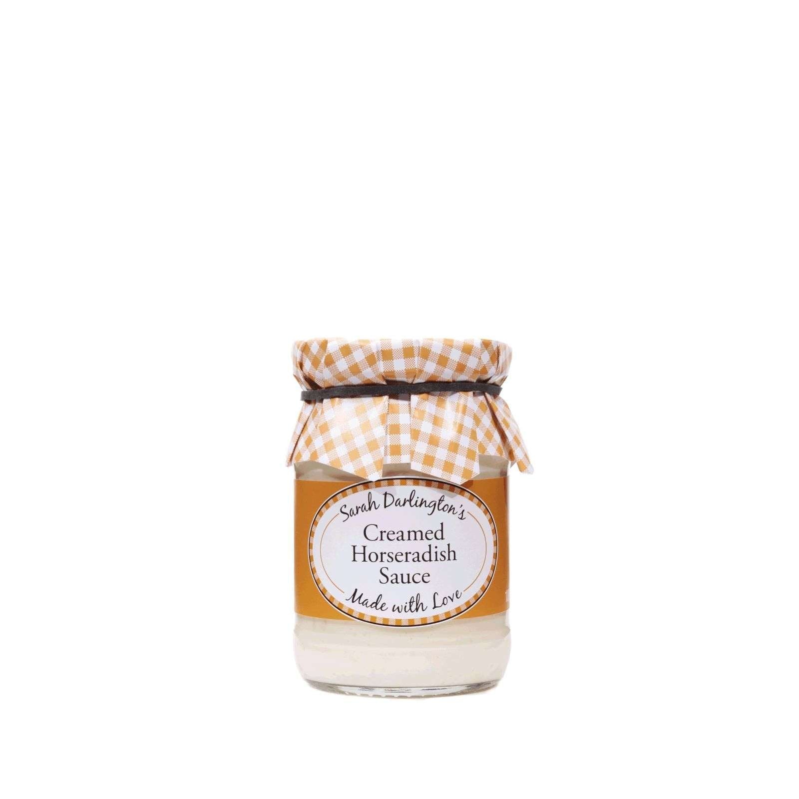 6 x Sarah Darlington's Creamed Horseradish Sauce - 180g