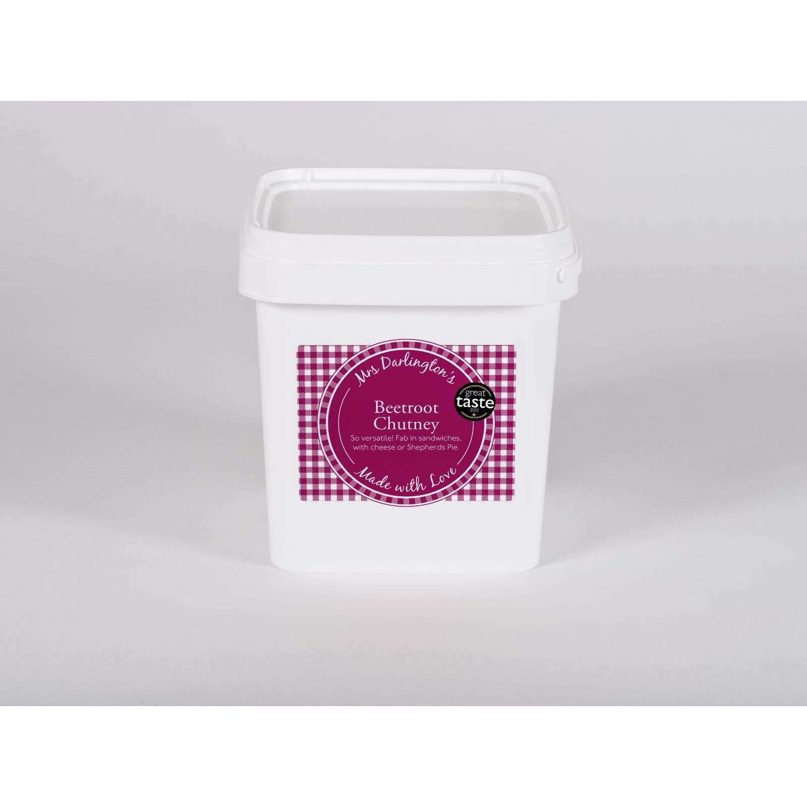 Mrs Darlington's Beetroot Chutney Catering Tub - 3kg
