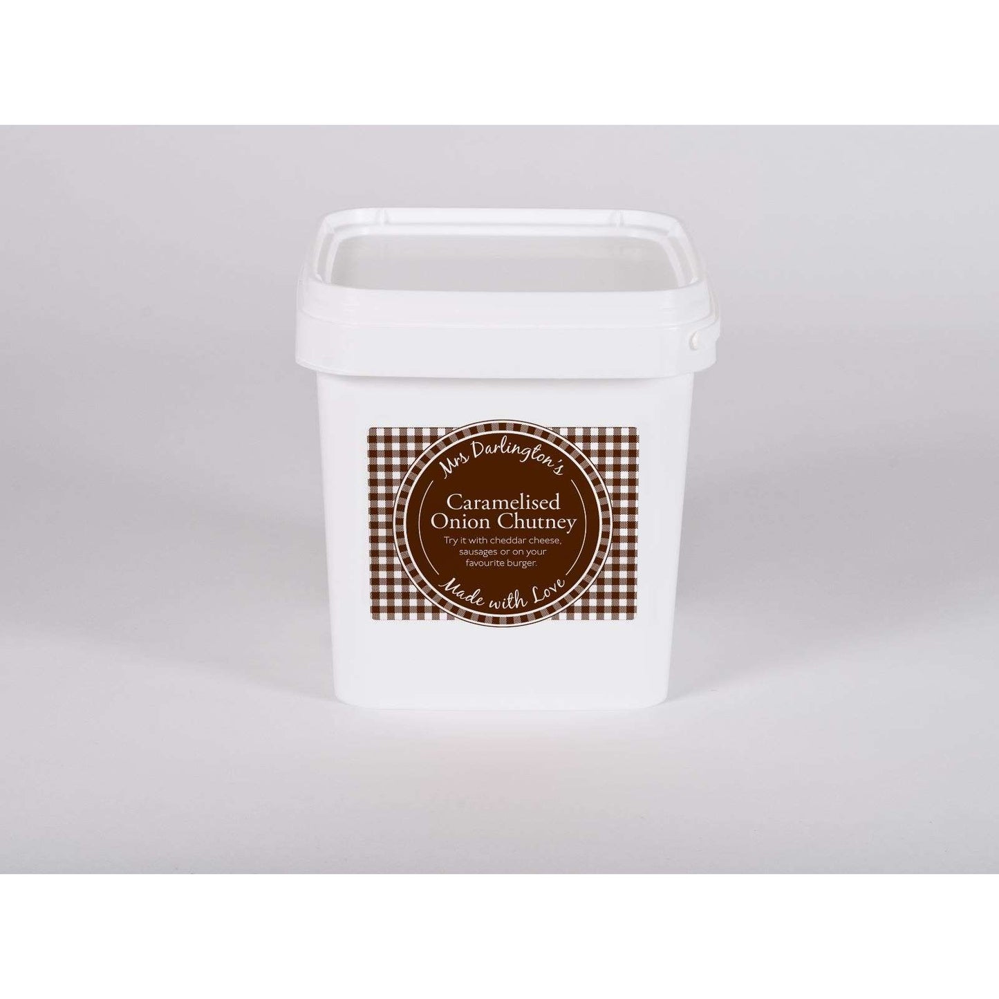 Mrs Darlington's Caramelised Onion Chut Catering Tub - 3kg