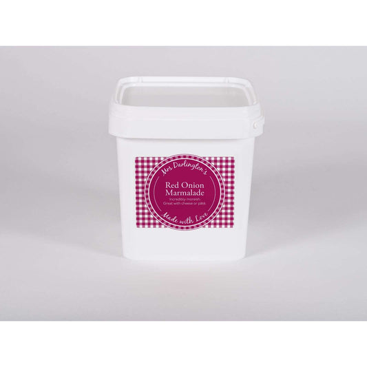 Mrs Darlington's Red Onion Marm Catering Tub - 3kg