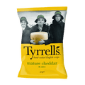 24 x Tyrrells Cheddar Cheese & Chive Potato Crisps - 40g